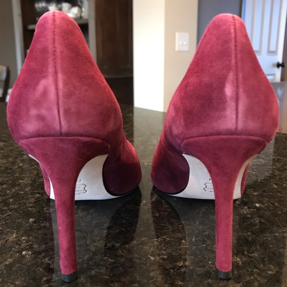 New Tory Burch Elana Suede 85mm Pump, Heels - Picture 9 of 16